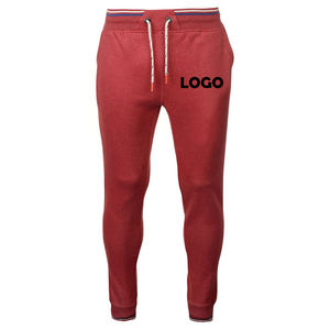 Vente chaude 100% coton hommes pantalons de survêtement hiver chaud pantalons de survêtement avec taille élastique décontracté taille moyenne Style OEM Service disponible - Product Image 1