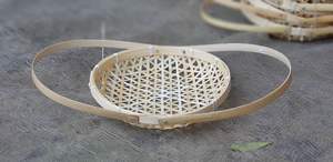 Cesta de bambú hecha a mano para guardar ropa, producto nuevo, hecho en Vietnam - Product Image 5