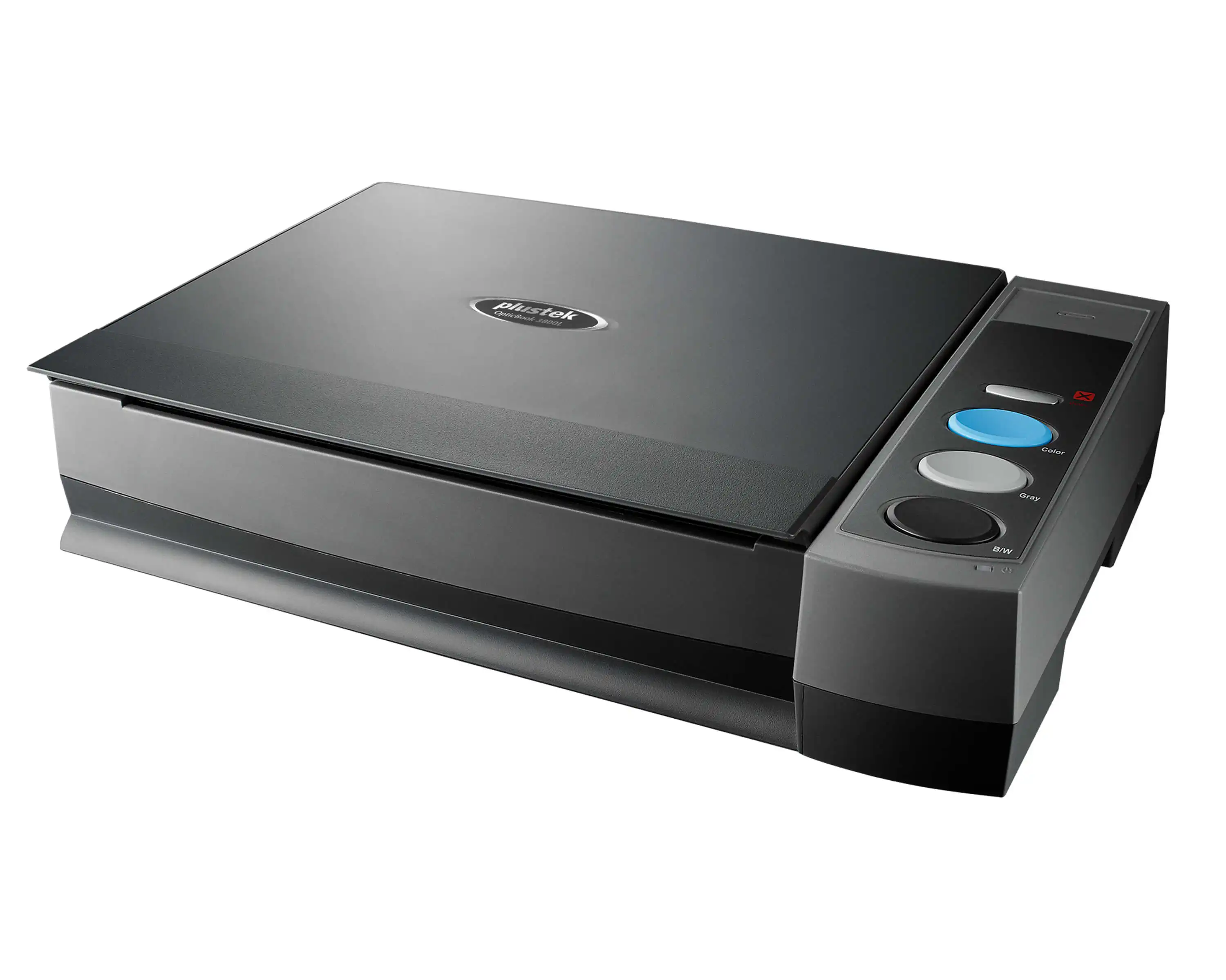 Plustek A4 Book Scanner OpticBook 3800L, sensore CCD Scanner piano con design bordo libro-scuola, biblioteca, rivista digitale