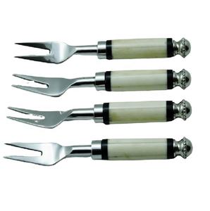 Hot Selling Blue Resin Handle Steel <b>Fork</b> Cutlery / Flatware <b>Set</b> Cutlery Hotel <b>Spoon</b> <b>Fork</b> Gold Cutlery Wedding Flatware High - Product Image 4