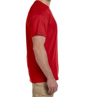 Vente en gros usine T-shirt unisexe personnalisé en jersey, col rond rouge PK, vierge pour homme, respirant, style urbain, manches courtes