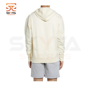 เสื้อฮู้ดแบบสวมศีรษะสำหรับผู้ชายและผู้หญิง,เสื้อวอร์มสำหรับใส่ออกกำลังกายผ้าฝ้ายเฮฟวี่เวทปักโลโก้ได้ตามต้องการ - Product Image 5