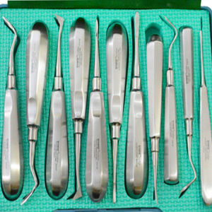 ชุดเครื่องมือถอนรากฟันแบบแมนนวล Grayrocks ทำจากเหล็กกล้า สำหรับการผ่าตัด พร้อมการรับประกันตลอดอายุการใช้งาน - Product Image 5