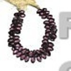 De cuarzo amatista facetadas Marquesa cuentas en línea | Obtener de cuarzo amatista facetadas Marquesa cuentas - Product Image 1