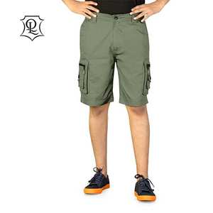 Pantalones cargo deportivos de verano para hombre, venta al por mayor personalizados, secado rápido, transpirable, de lana, cintura elástica, cordón, sólido, antiarrugas - Product Image 1