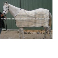 Manta de Verano Personalizable para Caballos con Malla Antimosquitos, Ecológica, con Logotipo de PVC, Cierre de Cremallera y Relleno de Algodón, Talla L, Impermeable, para Doma Clásica