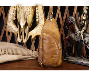 Sac à bandoulière en cuir véritable pour hommes, sacoche Fashion en cuir de vache, sac à main pour voyage d'affaires, sac de téléphone pour garçon, ATO-0059 - Product Image 5