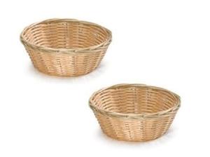 Bol à fruits en rotin fait main de forme ronde de grande taille, parfait pour les ustensiles de cuisine élégants et le stockage des aliments - Product Image 3