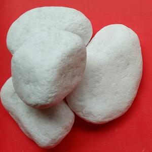 Natural Rocks Tumbled <b>Stone</b> Crystal White Pebble <b>Stone</b> <b>Aquarium</b> Pathway Landscaping <b>Stone</b> - Product Image 1
