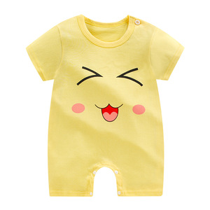 Body de verano para niños y niñas, Pelele de algodón de manga corta - Product Image 6