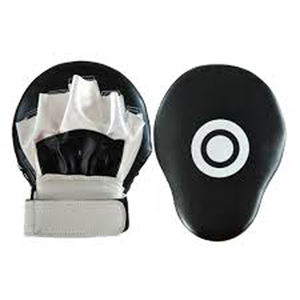 Coussinets de frappe en cuir Focus personnalisés en gros, cuir PU de haute qualité, mitaines de frappe Focus personnalisées, couleurs personnalisées, logo standard international - Product Image 6