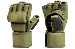 Gants de boxe demi-doigt sur mesure de haute qualité PU et cuir de vachette tailles 8oz et 12oz pour l'entraînement et le combat - Product Image 3