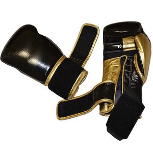 Gants d'entraînement de boxe en cuir brillant artificiel Gants de combat d'entraînement Muay Thai pour hommes - Product Image 3