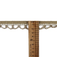 Ruban de garnitures de crochet de garniture de Picot perlé personnalisé de 2cm