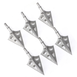 HOOYI ธนูล่าสัตว์ X3 3,ใบมีดแบบคงที่100Grain หรือ125Grain Broadheads Arrow Head <span class=keywords><strong>Compound</strong></span> <span class=keywords><strong>Bow</strong></span> Shooting - Product Image 5
