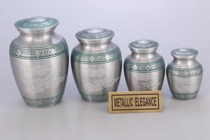 Élégance Métallique : Urne funéraire pour animaux de compagnie, style américain, avec empreinte de patte, en métal, taille personnalisable, vente en gros, fournitures funéraires directes - Product Image 2
