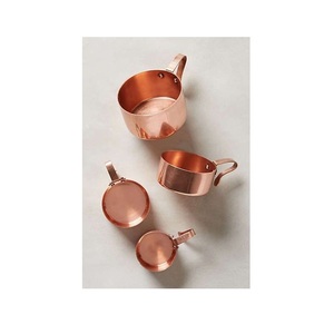 Ensemble de 4 cuillères à mesurer en laiton antique - Product Image 5