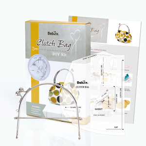 กระเป๋าคลัทช์ DIY พร้อมตัวล็อคแบบ Hasps ผ้าแฟชั่น ใช้ได้ทุกฤดูกาล ใช้ได้ทุกวัน - Product Image 3
