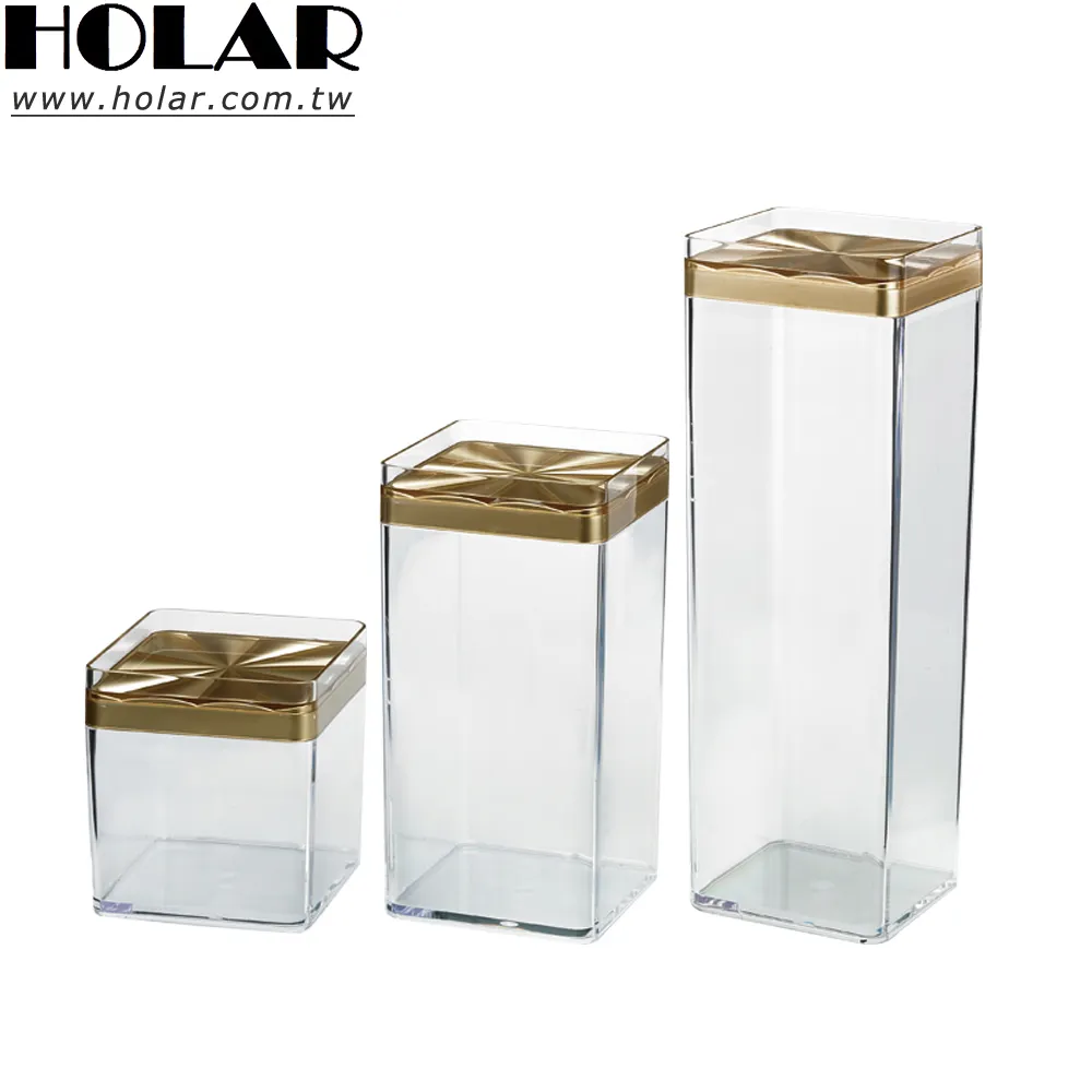 [Holar] 대만 만든 직사각형 모양 밀폐 용기 아크릴