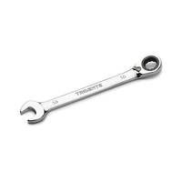 Llave de Trinquete de Boca Abierta de 14 mm de Acero al Cromo Vanadio de Alta Calidad, Diseño de 120 Dientes, Función Antideslizante Opcional, XC44020, Hecho en Taiwán