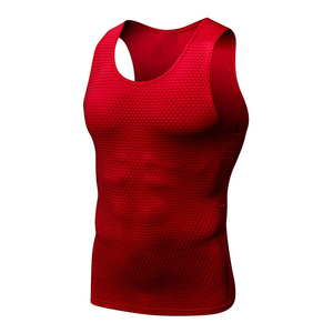 เสื้อกล้ามออกกำลังกายของผู้ชาย,เสื้อกล้ามเสื้อกล้ามเพาะกายแขนกุดไม่มีลาย - Product Image 1