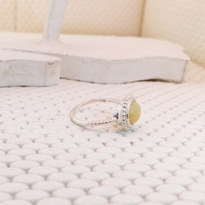 Anillo hecho a mano de Plata de Ley 925 sólida, piedra preciosa Natural etíope de ópalo, diseño atractivo, joyería única para bodas y fiestas - Product Image 3