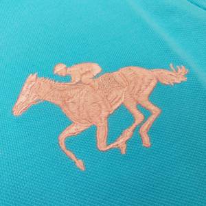 100% Cotton Men Women OEM ODM 3D Embroidery Custom T Shirt Embroidery - Product Image 3