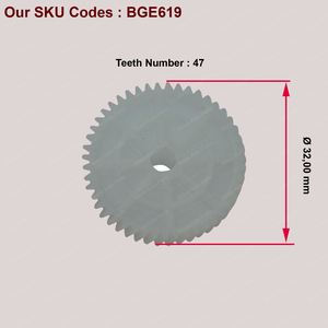 BGE619 Engrenage de réparation d'actionneur de verrouillage de coffre de hayon 1K6827505E - Product Image 6