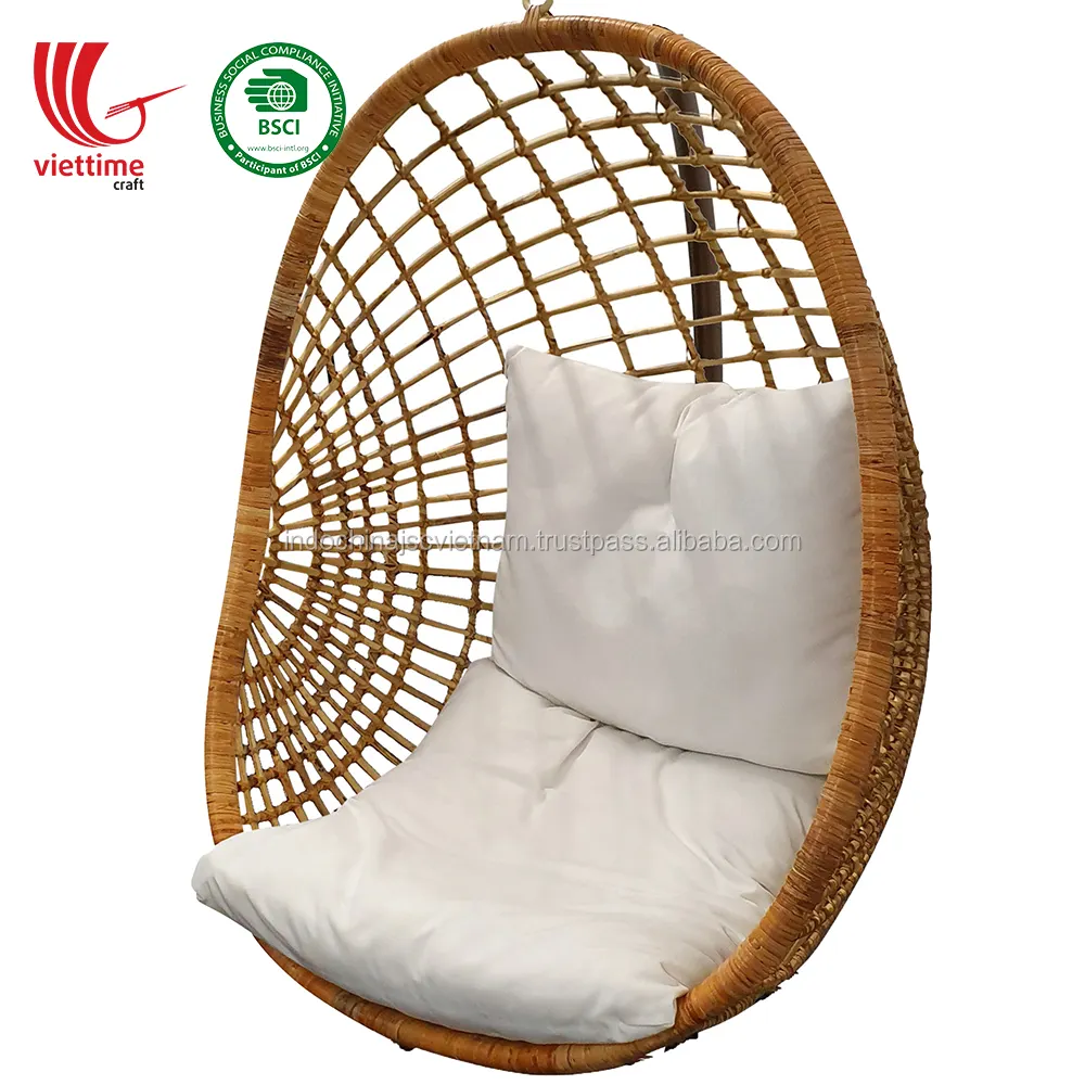 Cadeira rattan novo design adequado para jardim e sala de estar atacado