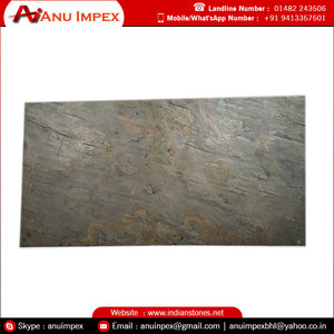 Surface fendue en or, finition murale personnalisée, Look décoratif K, multi-pierres, placeurs indiens - Product Image 4