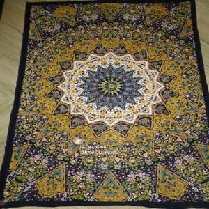 Nouveau populaire chambre décor étoile Mandala imprimé coton draps de lit/tentures murales tapisserie en gros de l'inde - Product Image 2