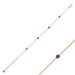 Diseño de ojo turco, pulsera más vendida hecha a mano, joyería de plata de ley 925, joyería fina turca - Product Image 5