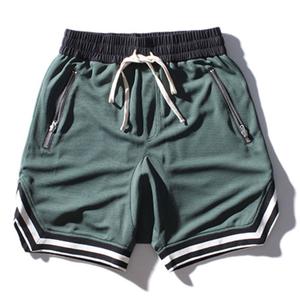 กางเกงบาสเกตบอลชาย,ลายพิมพ์คลาสสิกแบบเรียบง่ายสามารถใส่ทับเข่าได้ระบายอากาศได้ดีมีกระเป๋า - Product Image 2