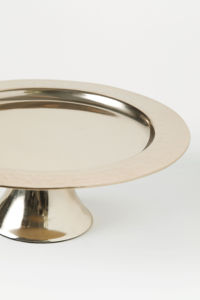 Soporte redondo para pasteles de alta calidad, Metal de cristal de grado alimenticio, juego de estilo INS desechable ecológico, herramientas para hornear postres, bolsa empaquetada - Product Image 4