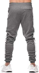 Fleece drawstring thickened Plush sports pants fashion unisex <b>joggers</b> with pocket casual <b>men's</b> pants - Product Image 4