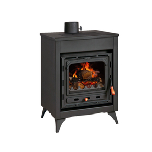Cheminée à bois autoportante au design moderne, 138 kg, prix compétitif, en acier, pour usage intérieur, chambre à coucher, villa - Product Image 1