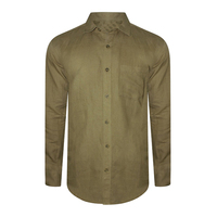 Camisa de Vestir Casual de Manga Larga para Hombre, 100% Algodón, Transpirable, Tallas Grandes, Camisas de Verano de Alta Calidad, Secado Rápido, Opciones Personalizables