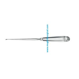 Stainless Steel Simon Bone Curette with Hollow Handle Oval No. 2 24 cm Surgical Instruments Manufacturer and Exporter - Product Image 2