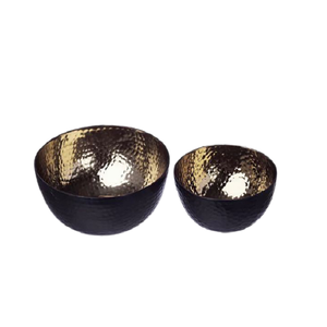 Ensemble de 3 bols de service de tailles différentes nouveau design bols à chocolats martelés en cuivre à des prix attractifs - Product Image 2