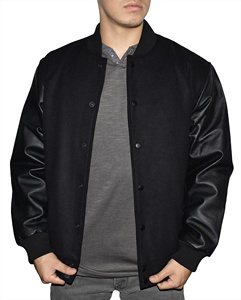 Veste universitaire en laine coupe-vent épaisse et authentique pour homme, modèle 2026 PIHA SPORTS, sur mesure, style Letterman, baseball, école, collège - Product Image 3