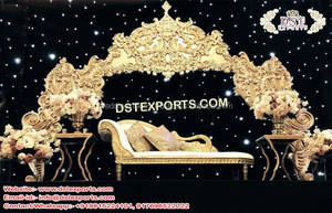 Panneaux Jhumka pour scène de mariage arabe, Cadres Jhumka pour scène de Nikah musulmane FIJI, Cadres Jhumka haut de gamme pour scène de mariage, Décoration d'événements Delaware - Product Image 3