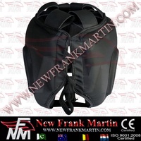 NFM protège-tête de boxe Design personnalisé en cuir Barre faciale à contact complet pour la protection du casque d'art martial Muay Thai Krav Maga