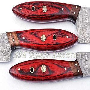 Custom Handmade 13-Inch Damascus Kitchen Chef <b>Knife</b> Sustainable Mix Carbon Steel Durable and Stylish - Product Image 6