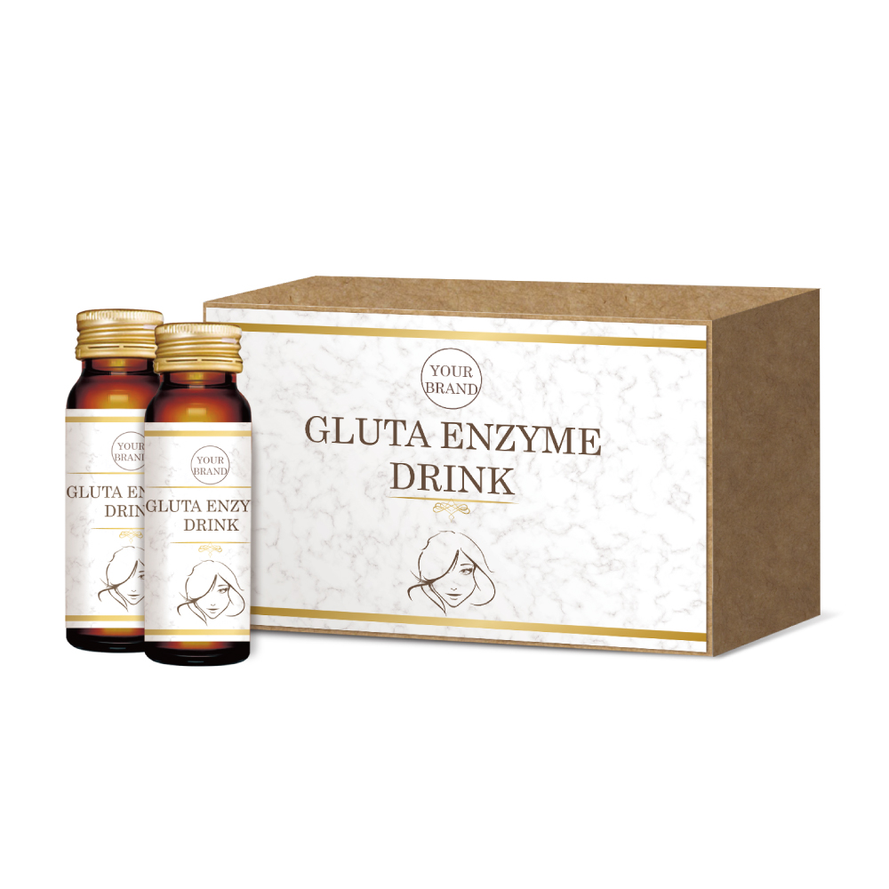 Peau alléger vitamine C gluta blanchissant boisson