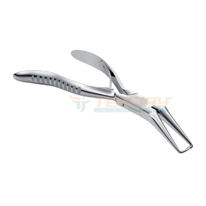 Teejery — pince à extensions de cheveux naturels, #15079 7, pince avec poignée courbée, Extension de cheveux finis en argent, invisible - Product Image 1