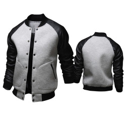 Custom <b>Woolen</b> Vintage Letterman Varsity Baseball <b>Jackets</b> for <b>Men</b> 100% Polyester Windproof Quilted - Product Image 5
