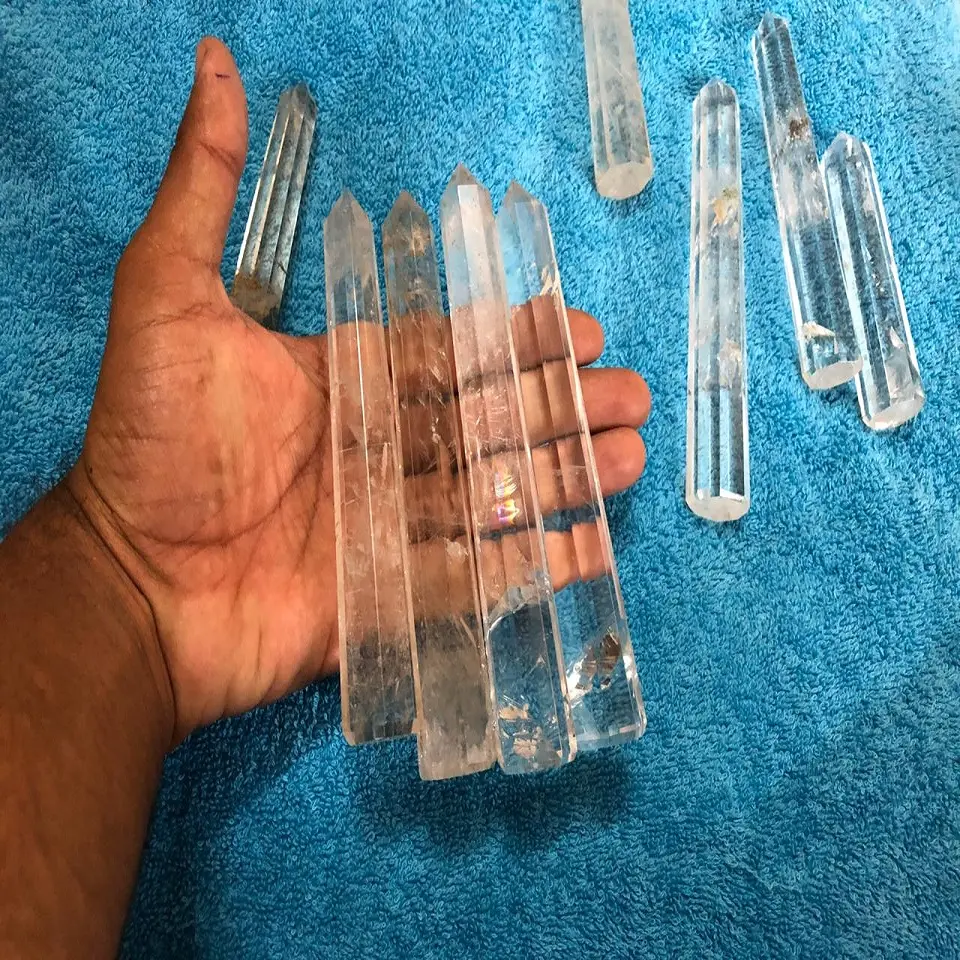 Natural crystal wholesale Top Selling Crystal Clear Quartz Obelisk Super Quality available super Quality Good