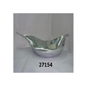 Cast Aluminium Fruit <b>Bowl</b>/Salad <b>Bowl</b> With Mirror Polished Decorative <b>Bowl</b> Use for Party - Product Image 1
