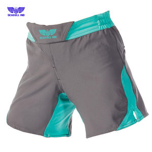 MMA กางเกงขาสั้นมวยไทยยืดได้สูง - Product Image 1