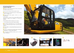 Excavatrice sur chenilles hydraulique JCB JS 220LC, excavatrice sur chenilles hydraulique, grande qualité, machines de terrassement spécialement conçues - Product Image 6